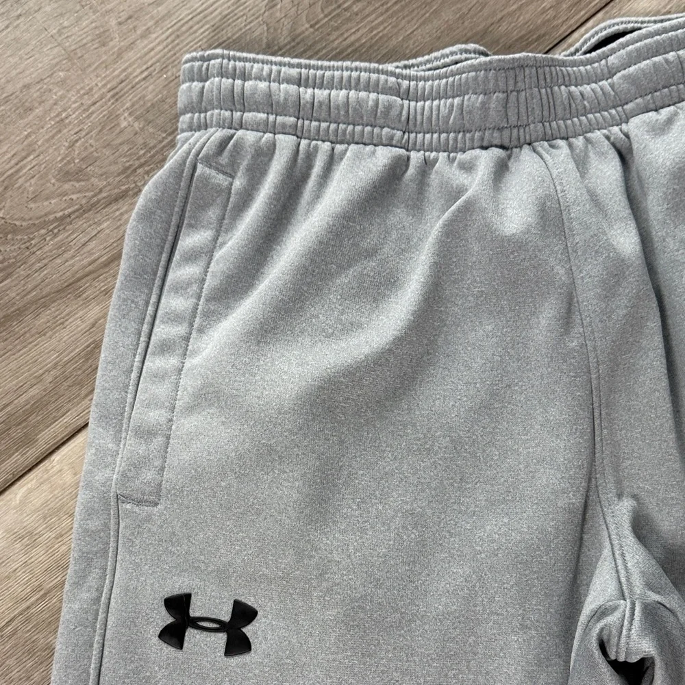 Under Armour Steel Heather Men’s Fleece Joggers - Picture 9 of 13